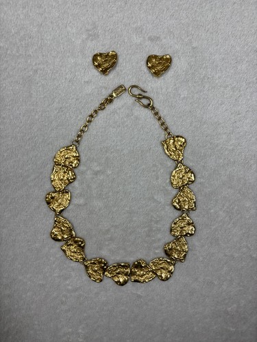 Demi parure vintage - yves, saint