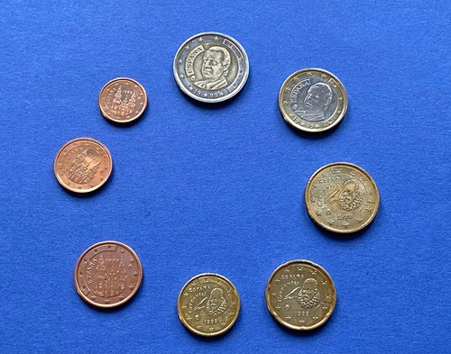 Série pièces de 1 - 8,