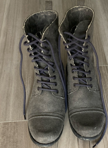 Women gray lace up - gray, lace-up