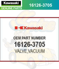 Kawasaki Genuine 1998-2003 JET SKI 1100 ZXI STX VALVE VACUUM 16126-3705