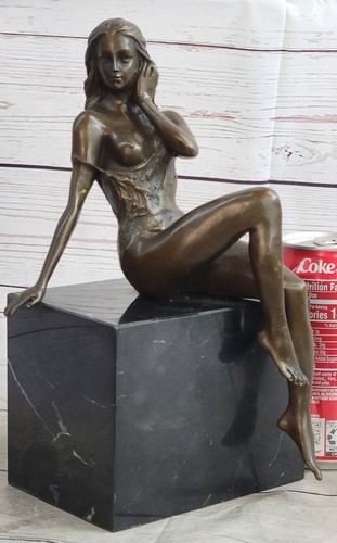 Bronze sculpture signée - bronze,