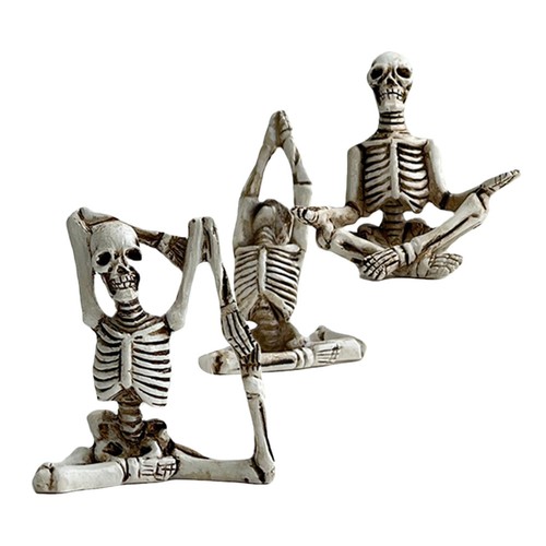 Statue squelette en - squelette,