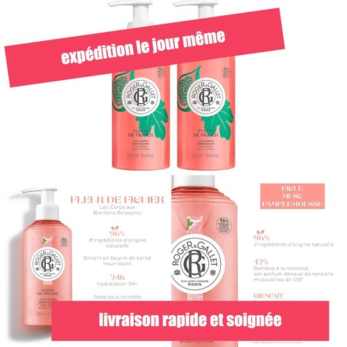 Lait corps hydratant fleur - lait,
