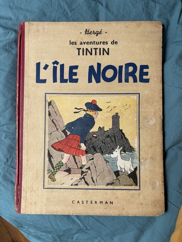 Tintin ile noire - l'ile, 1941