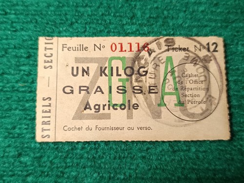Billet matière 1 kilog - -,