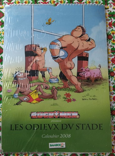 Rugby calendrier 2008 - calendrier,