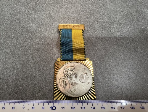 Medaille metal velo cyclisme - metal,