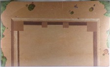 Asterix - Editions Hachette - Le Village Camp Romain - N°60 : Socle Carton  + Sc