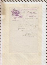 21/704 facture courrier BERGEROT CLINIQUE  VETERINAIRE  1920 ST POL DE LEON