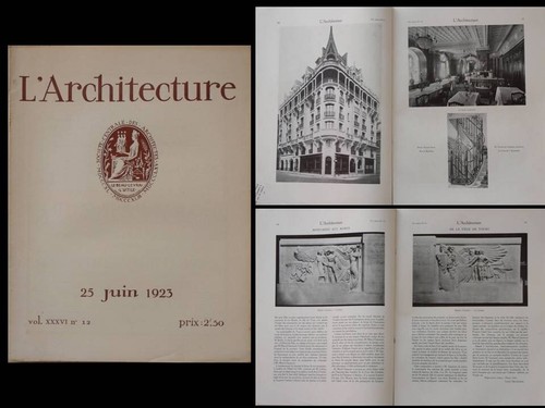 Architecture 12 1923 - l'architecture,