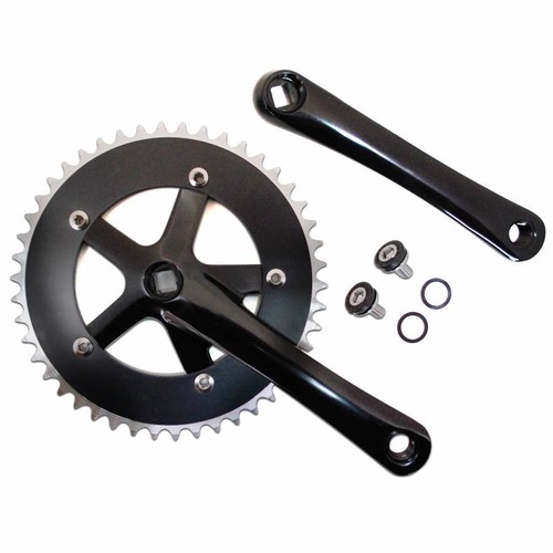 Pedalier route fixie alu - fixie,