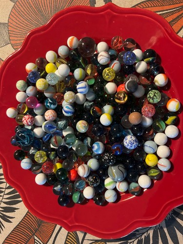 Lot 200 billes diverses - de,