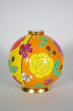 Manufacture des Emaux de Longwy : Vase Boule