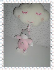 M - Doudou Musical Nuage Chat