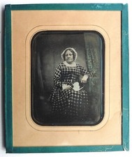 DAGUERREOTYPE 1/4 1850 femme