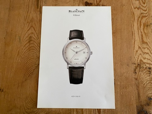 Fiche technique blancpain - blancpain,
