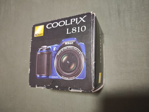 Nikon coolpix l810 bleu - bleu, en