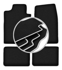 Tapis de sol en Velours noir