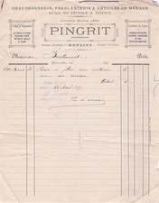 03 ALLIER MOULINS, ferblantier, Pingrit 1898 chaudronnerie, menage