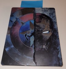 Blu-ray 3D+Blu-ray - Marvel Captain America Civil War - Steelbook- Bon État