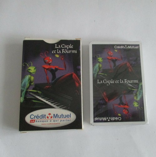 Jeu cartes cigale - jeu, fourmi