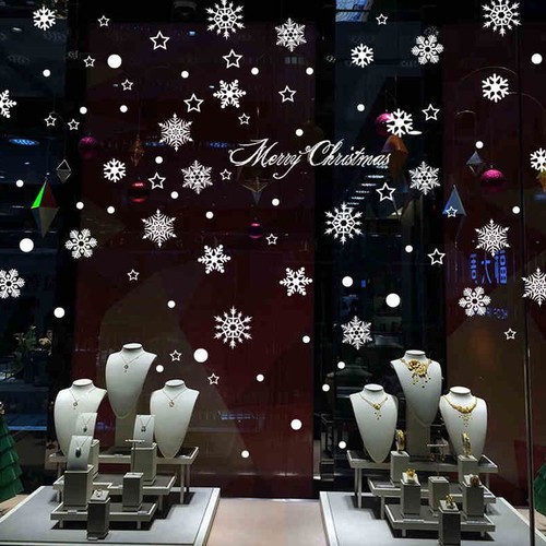 Sticker décoration vitrine - décoration,