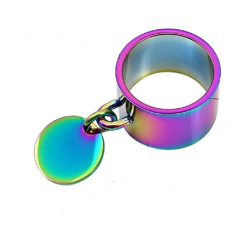 Bague arc ciel neuve - bague,