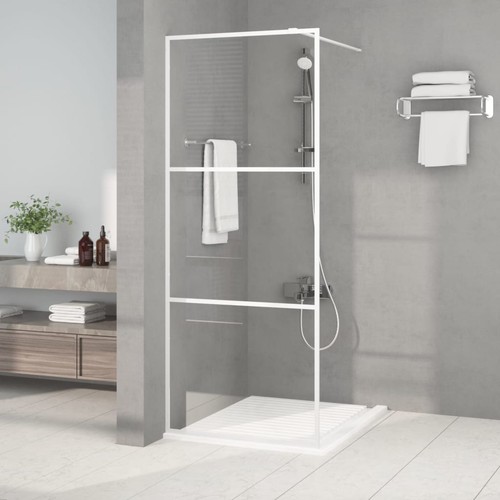 Paroi douche noir 80x195 - noir, cm