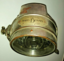 ancien phare automobile acétylene les vestales n°1855 Besnard