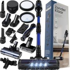 Aspirateur balai ZEEGMA Zonder Klaar 60 min cyclonique 400 W Tube flexible LED