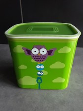 Boite Tupperware décor chouette hibou