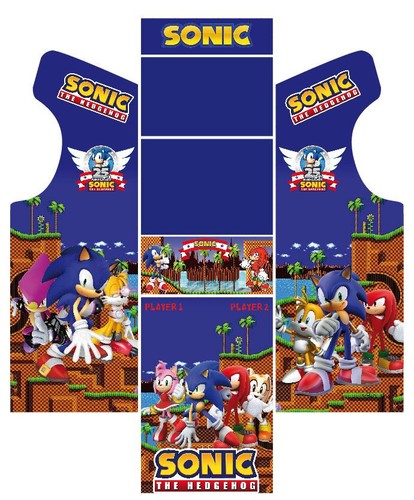Stickers borne arcade - stickers,
