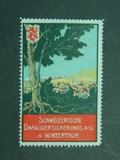 Vignette Société Suisse d'Assurance accidents Winterthur Unfallversicherungs