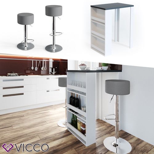 Vicco table bar avec - de,