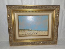 Huile sur panneau pierre - huile,