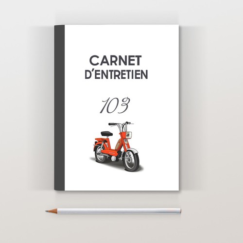 Carnet entretien mobylette - carnet,