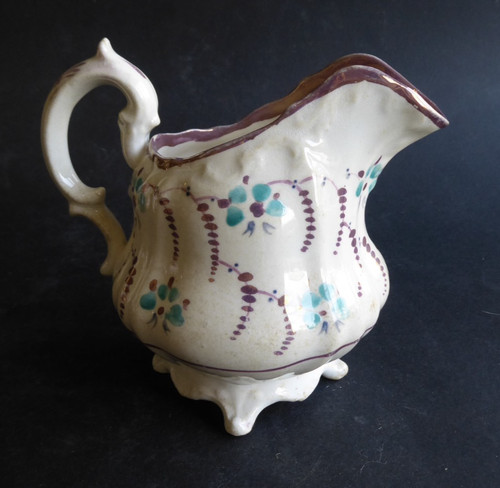 Pot lait faïence anglaise - lait,