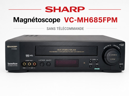 Magnétoscope sharp - magnétoscope,