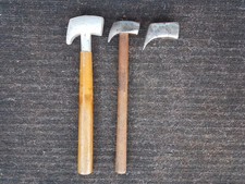 Ancien marteau de maréchal ferrant brochoir Peugeot frères outil ferrage fer