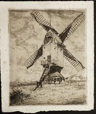 Eau-forte originale de Frans VAN GIEL