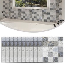 Autocollants Carrelage Mural Cuisine Maison Robuste 3D Autocollants Carrelage Mu