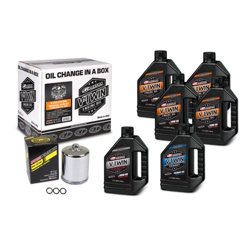 Maxima twin oil change - v-twin,