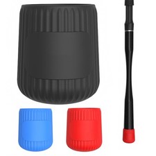 Embout de canne à pêche en silicone Secure Fit garde votre poignée sûre et i