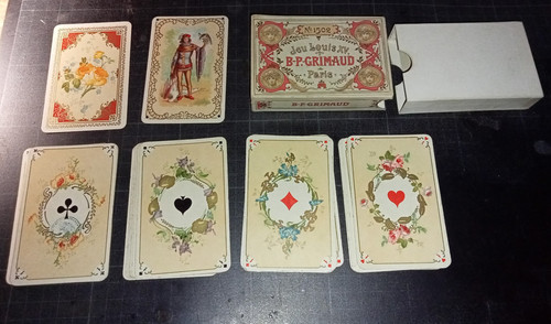 Jeu cartes ancien - -, bp