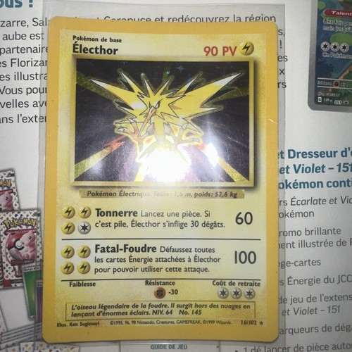 Electhor holo pokémon - electhor,