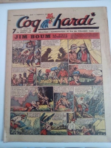Coq hardi serie edt - n°,