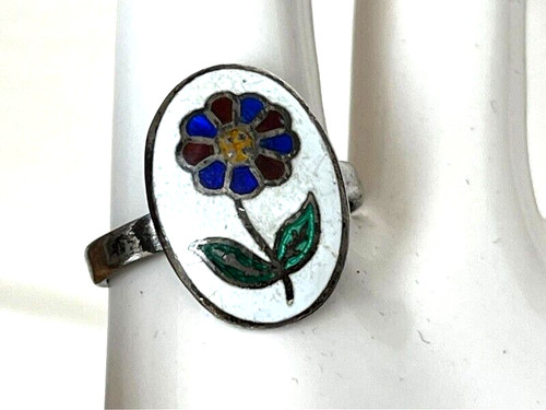 Bague vintage argent - vintage, en