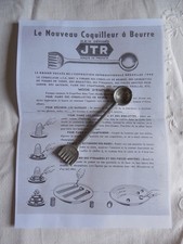 ANCIEN OBJET DE CUISINE COQUILLEUR A BEURRE 1949