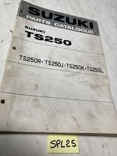 Suzuki TS250 R J K L TS 250 catalogue pièces détachées spare parts list 250TS