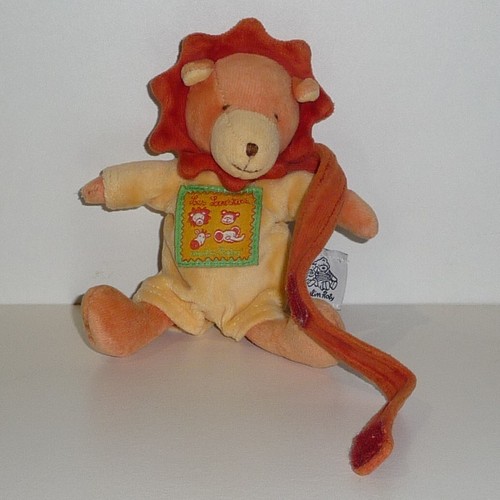 Doudou lion moulin roty - doudou,